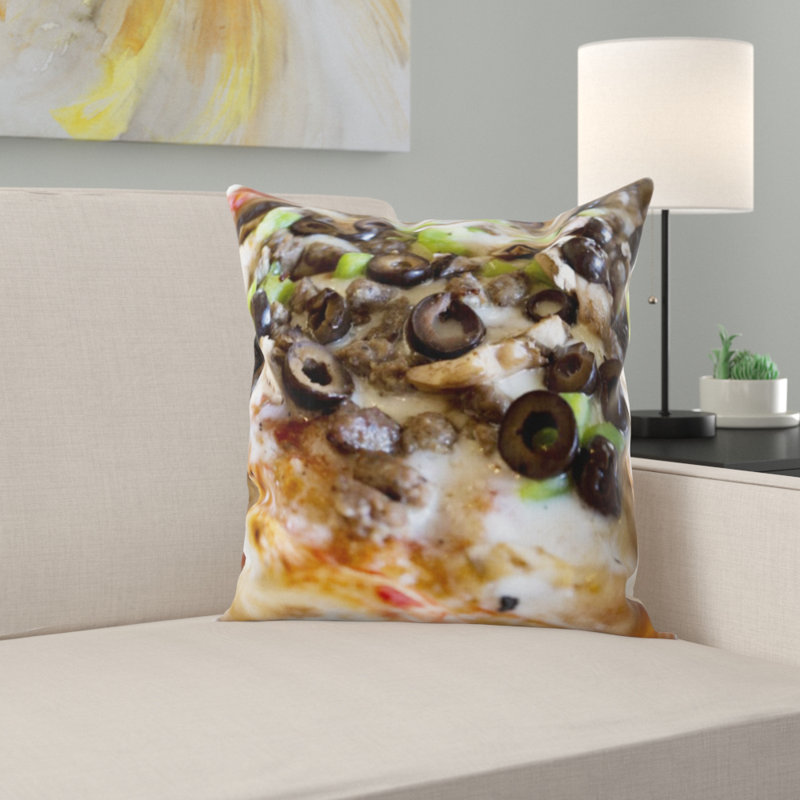 Coussin décoratif en fromage