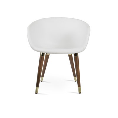 Tribeca 16'' H Faux Leather Upholstered Armchair