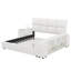 Lit plateforme tapissier avec rangement Costilla-1206706551