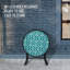 Alai Round Metal Folding Outdoor Side Table , 46cm cm W 46cm cm D