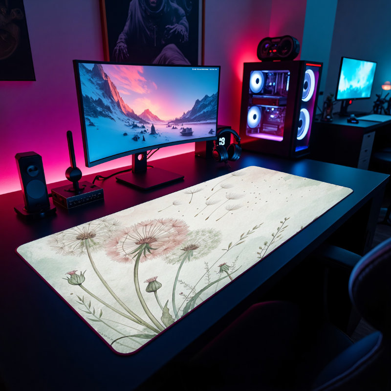 Polyester Desk Pad, 23.6x13.8