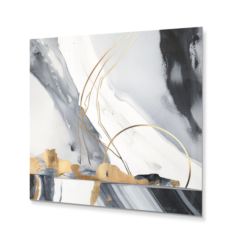 Décoration murale Fremont Fusion of Marble III, H 36 po x l 36 po x P 1 po