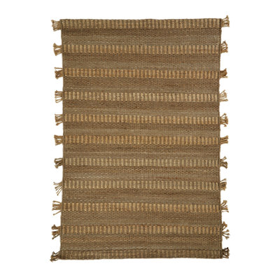 Lykins Striped Hand Woven Area Rug