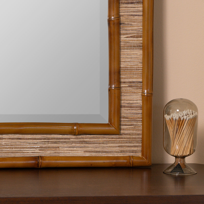 Rectangle Bamboo / Rattan Mirror