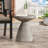Outdoor Lightweight Concrete Side Table
