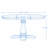Extendable Round Dining Table-525757594