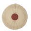 Sundial Seagrass Round Wall Art, Teal-646799782