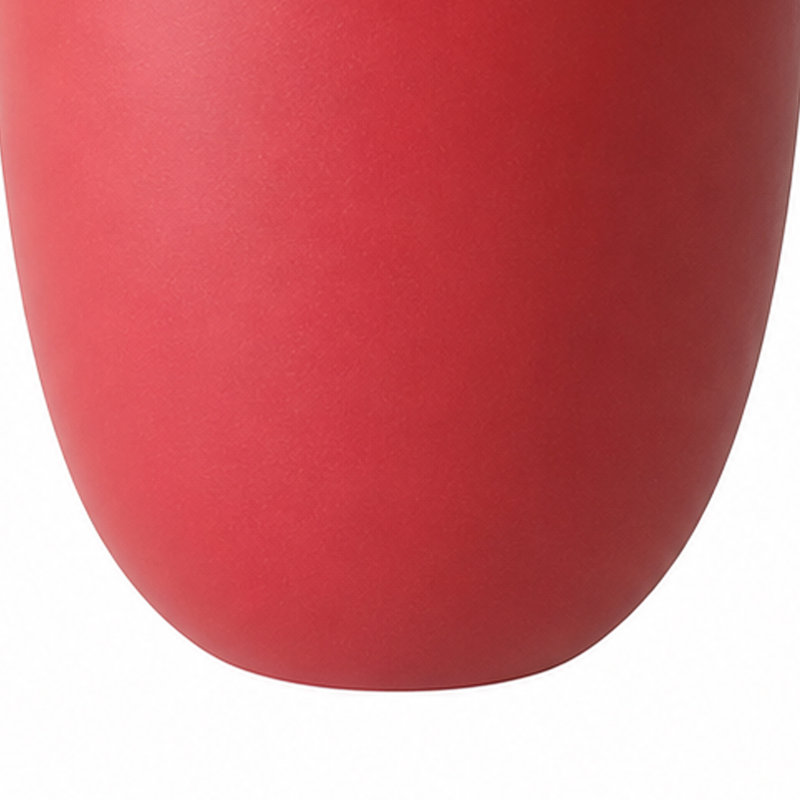 Cole and Grey Ceramic Floor Red Decorative Vase