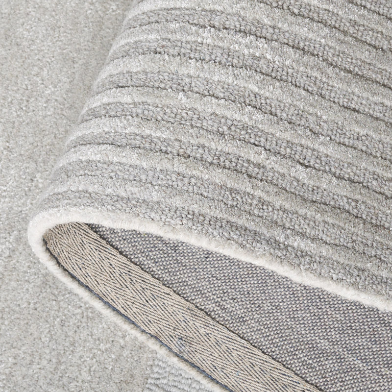 Tapis gris Fifth Avenue 251, Rectangle de 5 pi x 8 pi