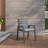 Letendre 9-Piece Outdoor Dining Set Rectangular Dining Table with Slats and 8 Arm Chairs in Aluminum-94345647