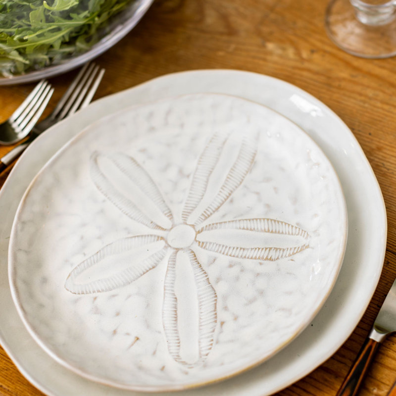 Burlington Sand Dollar Side Plate, Cloud
