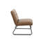 Faux Leather Accent Chair-1944696663