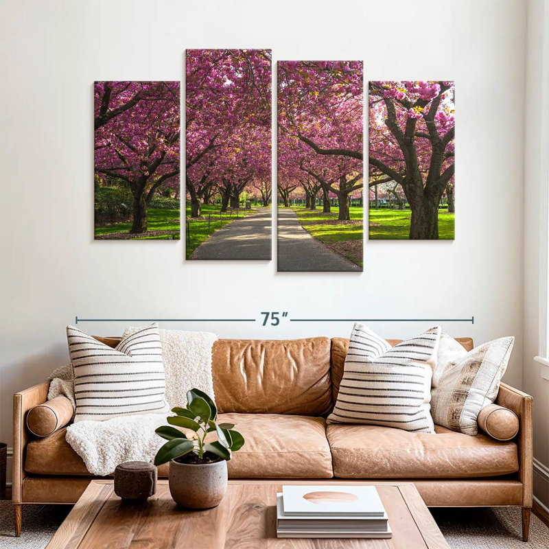 Harnek Brooklyn Park Cherry Blossoms, 42" H x 68" W