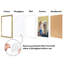Cadre photo Americanflat - ensemble de 2 - cadre avec passe-partout - plexiglas poli-101177767-101210531