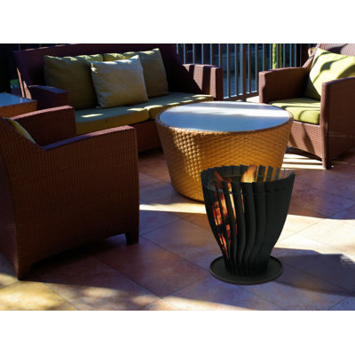 Cetinka Round Steel Smokeless Fire Ring