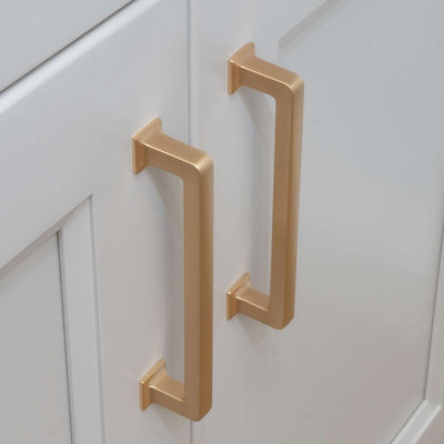 Modket 5" Center to Center Solid Kitchen Cabinet Handles Pulls 