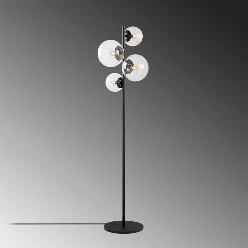Okamoto 162cm Tree Floor Lamp, Black