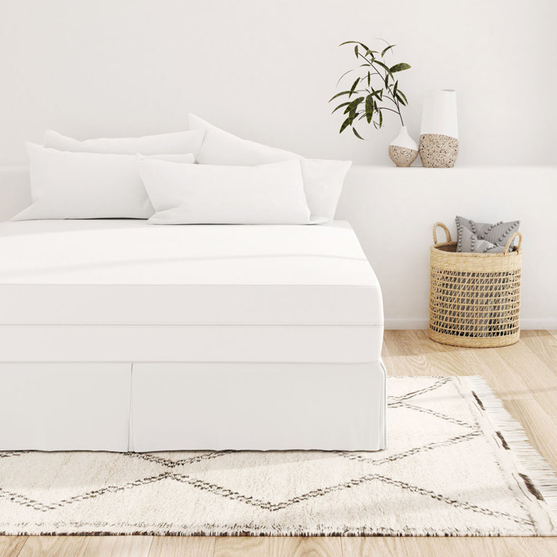 Twin XL White Hypoallergenic Waterproof Mattress Protector