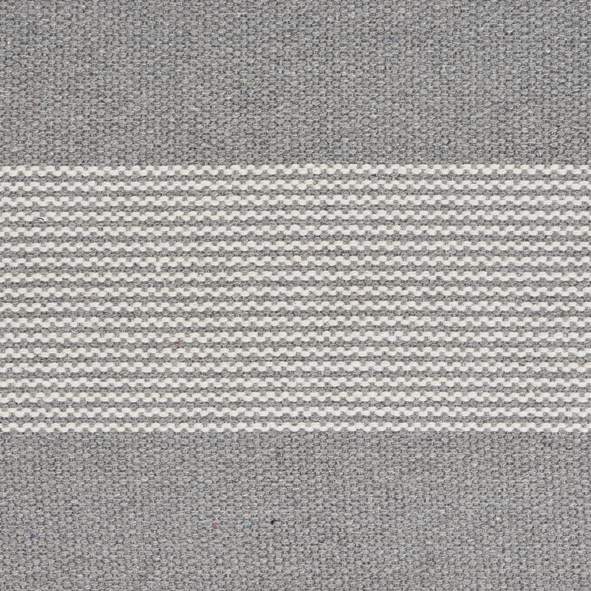 Cavana 4 Piece Cotton Striped Placemat Set, Gray