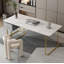 Bureau pratique en pierre frittée avec tiroir de rangement-923784619-923784623
