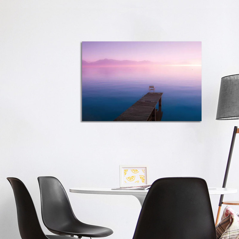 Infinite Sunset by Beli - Wrapped Canvas Print, 101.6 cm H x 66.04 cm W x 1.91 cm D
