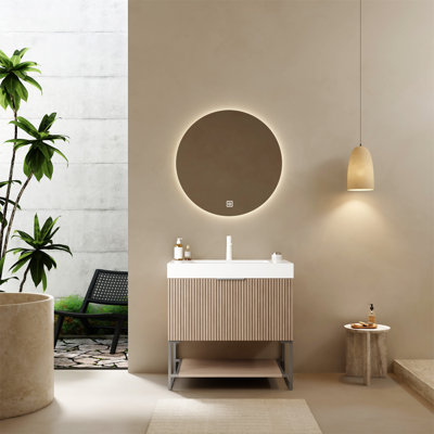 YOLAN 30" Bathroom Vanity With Sink