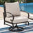 Bular Swivel Metal Outdoor Lounge Chair-1476515729