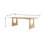 Rectangular Burlywood Solid Wood Dining Table-865357482