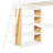 Twin Size Loft Bed With Ladder, Shelves, And Desk, White-1640652875-1640652876
