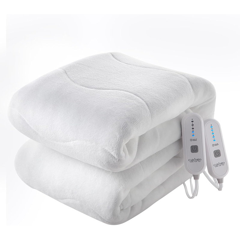 Protège-matelas chauffant - 10 heures d'arrêt automatique, Grand