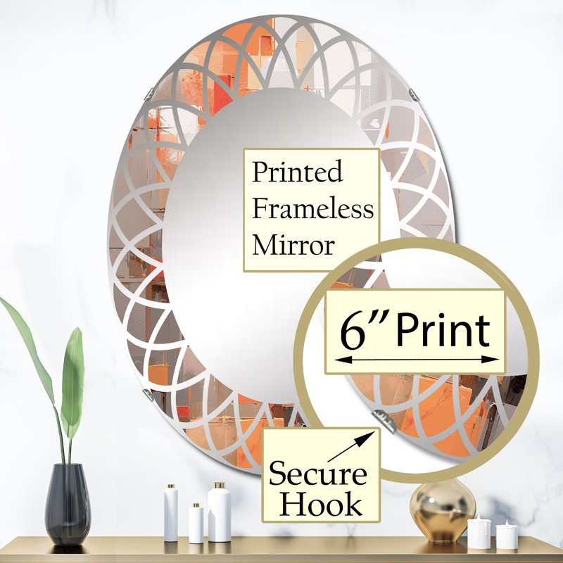 Miroir mural Kallias, 36 po x 24 po