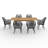 Jessen 6-Person Outdoor Dining Set-1333691728
