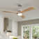 Nicola 52'' 3 - Blade Modern Ceiling Fan with Remote Control and Light Kit