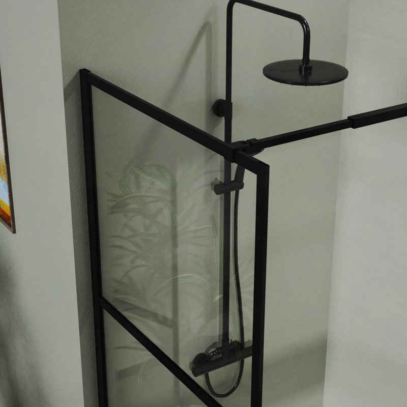Pièce humide avec porte de douche 34 po