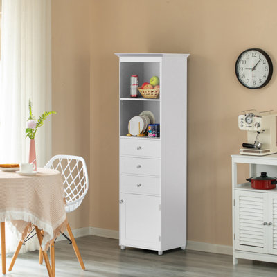 Ostia Freestanding Linen Cabinet