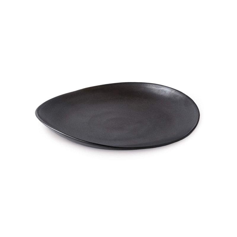 Barre Handmade Stoneware Salad/Dessert Plate, Stale