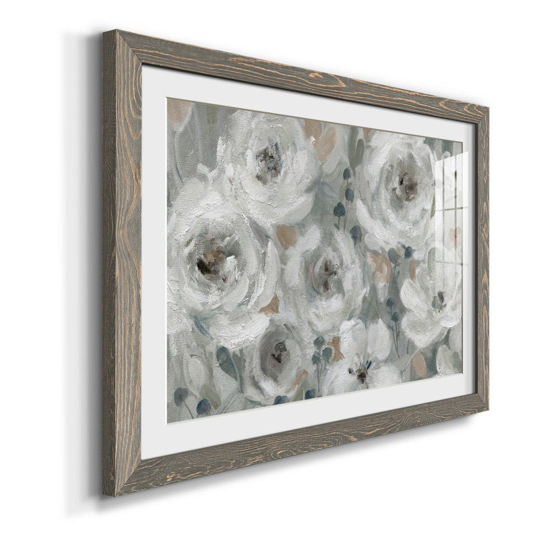 Neutral Symphony - impression encadrée sur papier, H 37,5 po x l 27,5 po x P 1,5 po, Cadre en papier gris