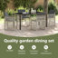 4 - Person Patio Dining Set with