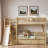 Bunk Bed With Storage Staircase, Slide And 2 Drawers-346331387