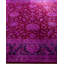 Tapis unique noué à la main Fine Vibrance - rose, 9 pi 3 po x 12 pi 5 po