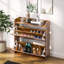 16 Pair Flip Down Shoe Storage