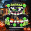 Ensemble de décorations d'Halloween Frankenstein