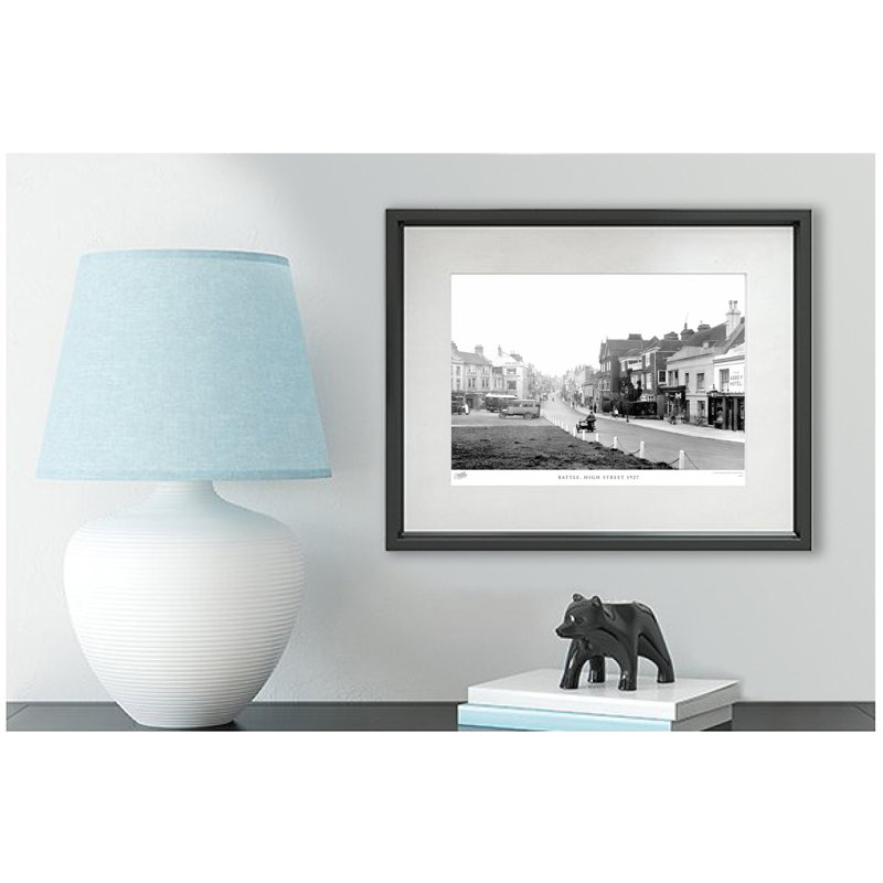 Battle, High Street 1927 by Francis Frith - Single Picture Frame Print, 45cm H x 60cm W x 2.3cm D