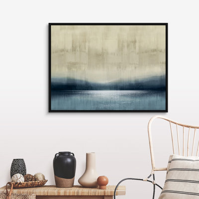 Reproduction d’art sur toile abstraite Landscape Reflections 1 par David Moore