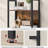 Crave 65.4'' H Steel Library Bookcase-1234931836