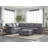 38" Upholstered Rectangular Ottoman - Urban Slate-713835654