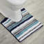 Ensemble de tapis de salle de bain 100% polyester lavable à la machine 3 pièces Griffie-769301865-769060460