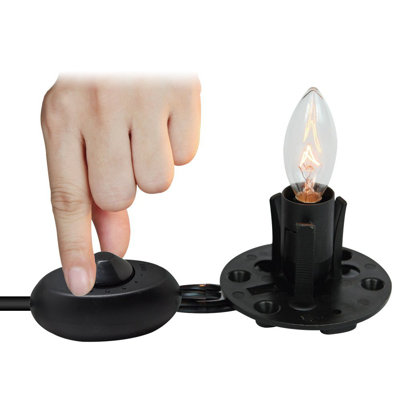 Himalayan Glow Original Replacement Electric Cord with (ETL Certified) Dimmer Switch