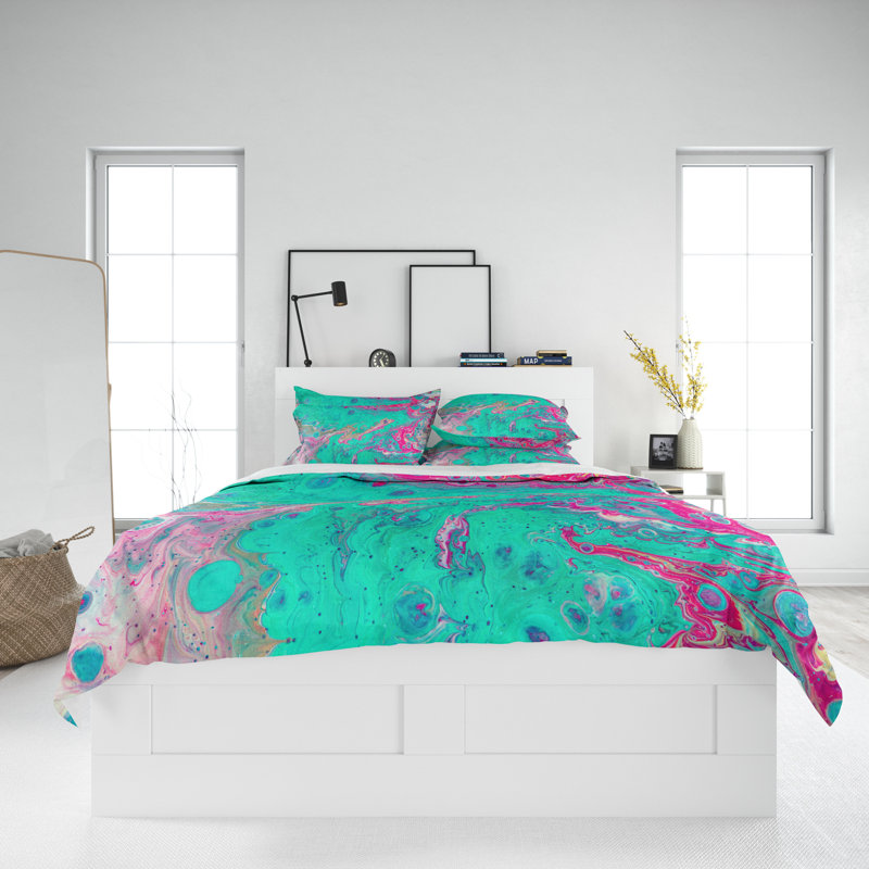 Abstract Duvet Cover, King Duvet Cover + 2 King Pillowcases