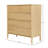 Lylis 5-Drawer Oak Chest, Light Oak